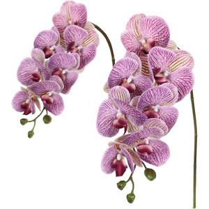 ดอกกล้วยไม้ผีเสื้อประดิษฐ์สัมผัสของจริงการจัดดอกไม้ระดับไฮเอนด์ - Product Image 1