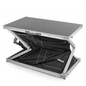 Gran oferta, mesa plegable ligera de Metal moderna para exteriores, malla trasera, armario de cocina impermeable, mesa de Picnic de café para patio - Product Image 5