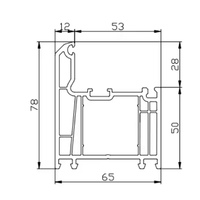 Ventana Corredera de UPVC con Aislamiento Térmico, Vidrio Bajo Emisivo Doble Templado y Junta de EPDM para Proyectos de Construcción Energéticamente Eficientes
