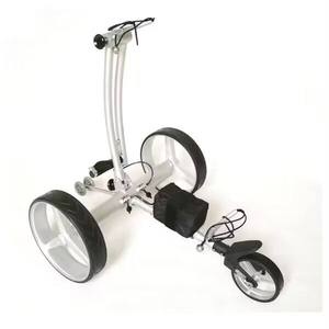 Voiturette de <span class=keywords><strong>golf</strong></span> <span class=keywords><strong>électrique</strong></span> télécommandée à 3 roues, <span class=keywords><strong>chariot</strong></span> de <span class=keywords><strong>golf</strong></span> pliable en aluminium pour golfeurs - Product Image 4