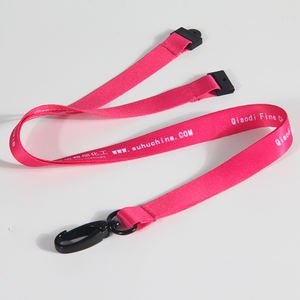 أشرطة تعريف للزوار من البوليستر مع خطاف كارابينر وطباعة أوفست وشعار مخصص صديق للبيئة - بالجملة - Product Image 2