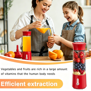Mixeur personnel portable pour glace pilée, smoothies et jus de fruits, avec fonction extracteur de jus rechargeable pour fruits rouges congelés - Product Image 3