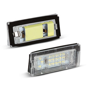 12V voiture Led lumière extérieure <span class=keywords><strong>plaque</strong></span> d'immatriculation lumière voiture accessoire Auto lumière pour <span class=keywords><strong>BMW</strong></span> <span class=keywords><strong>E46</strong></span> 4D <span class=keywords><strong>E46</strong></span> 5D - Product Image 5
