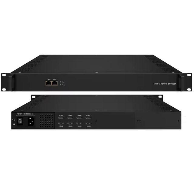 FULLYNET NDS3228M Network Encoder for TV for Supports H.264 8/16/24 HD-Mi Input Multidirectional IP UDP Modulation