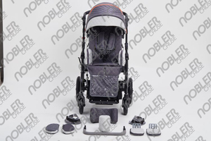 รถเข็นบั๊กกี้สำหรับเด็กสมองพิการรถเข็นบั๊กกี้สำหรับเด็กสมองพิการพับได้ทำจากอะลูมิเนียมผลิตภัณฑ์เพื่อสุขภาพทางการแพทย์ - Product Image 5