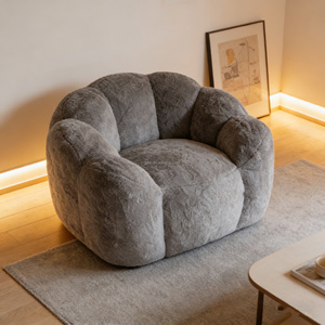 Sofá Pequeño Moderno en Oferta, Silla de Lectura para Sala de Estar o Dormitorio, Venta Directa de Fábrica, Muebles Personalizados Baratos al por Mayor - Product Image 4