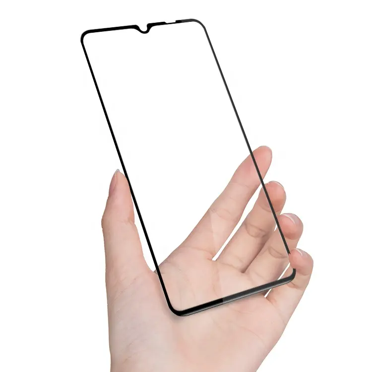 Großhandel mobile volle kleber 2,5 D Slik Druck Bildschirm Protector Volle Abdeckung Gehärtetem Glas Für Samsung galaxy A31