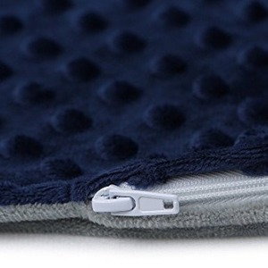 Housse de couette gris foncé pour lit de 2,0 m, couleur unie, style minimaliste, lavable, en tissu moulé à bulles - Product Image 3