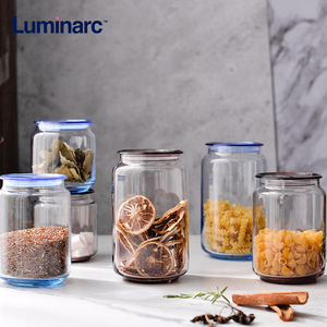 Bocal de stockage scellé pour café <span class=keywords><strong>en</strong></span> poudre, fruits secs, thé, biscuit, conteneur de stockage de qualité alimentaire, 0,5 L, 0,75 L, 1L - Product Image 1