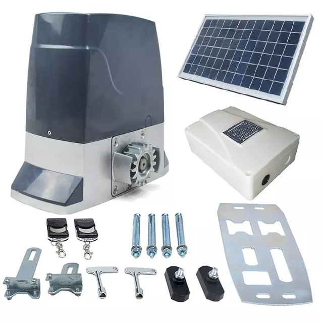 2000kg Capacity Automatic Ranch Gate Opener Solar Power Supply Solar Energy Storage Backup Power Operation for Door Motor