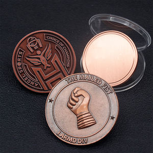 عملة تحدي العملة المعدنية مع الذهب والنحاس والنحاس والنحاس مخصصة عنصر المملكة العربية السعودية - Product Image 4