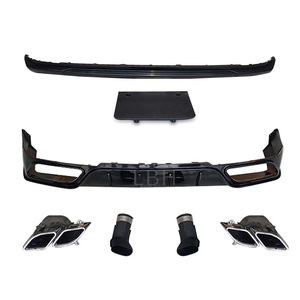 Kit carrozzeria paraurti anteriore anteriore per Auto adatto per Land Rover Range Rover Vogue 2023 L460 Auto con labbro anteriore posteriore punta silenziatore - Product Image 1