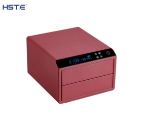 Dubbellaags Stalen Lade Smart Lock Digitaal Wachtwoord Vingerafdruk Toegang Verborgen Kast Digitale Archiefopslag Garderobe <span class=keywords><strong>Hardware</strong></span> - Product Image 2