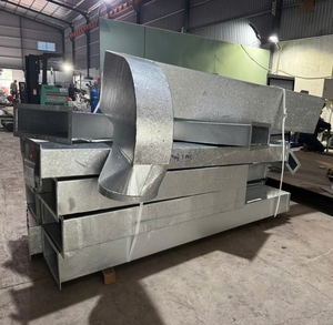 Conductos Galvanizados por Inmersión en Caliente Anticorrosión/ Conducto de Ventilación de Acero para Sistemas de Ventilación Industrial - Product Image 3