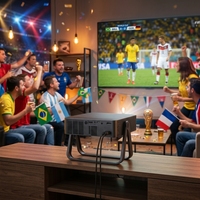 Projecteur intelligent Android 9.0 2026 avec support pour les matchs de football et les coupes sportives C210, mise au point automatique, 720P, 350 ANSI, projecteur de cinéma portable OEM
