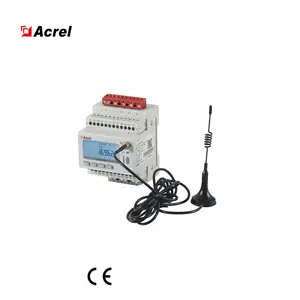 Acrel ADW300/4GHW IoT pengukur daya nirkabel rel tiga fase meteran energi RS485, LoRa, 4G, NB, Lorawan opsional