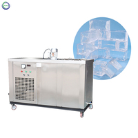 Machine à glaçons, grande Machine à glaçons, bloc de glace transparent