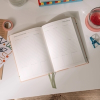 Journal de bien-être et de gratitude personnalisé non daté, journal de pleine conscience, guide de réflexion sur le bien-être personnel, planificateur quotidien, carnet