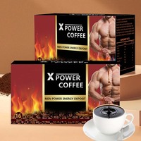 Marque privée Herbes saines Herbes biologiques Man X Power Café personnalisé Café instantané Maca noir pour hommes