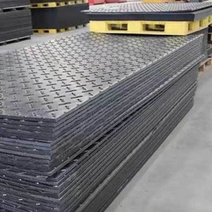 Yishuo 4x8 HDPE/PE tấm chống thấm nước cho thiết bị nặng bảo vệ màu đen tùy chỉnh cắt & dễ dàng cài đặt - Product Image 1