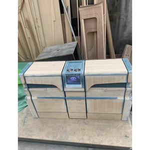 Biace ชุดตกแต่งภายในหรูหราพร้อมทีวีขนาด40นิ้วพาร์ทิชันยกระดับทำจากไม้บาร์ที่นั่งตู้เย็นและตู้ไวน์ - Product Image 5