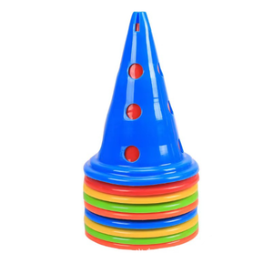 Cônes d'agilité de football en gros, marqueurs d'obstacles 30CM en PE, durables et écologiques pour l'entraînement physique - Product Image 6