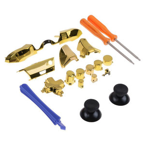 Chapado en Thumbstick parachoques LB <span class=keywords><strong>RB</strong></span> botones de gatillo D-pad-RT Kit 3,5mm <span class=keywords><strong>Jack</strong></span> herramienta para Xbox uno Elite controlador de piezas de reparación - Product Image 4