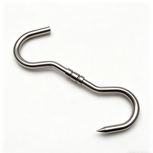 Crochet en S rotatif en acier inoxydable 304 pour boucher, pour accrocher et déplacer la viande - Product Image 4