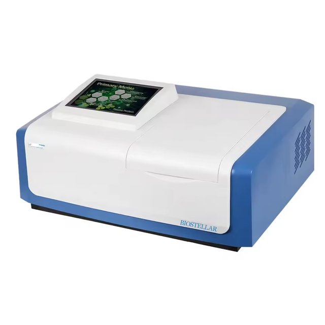 BIOSTELLAR L6/L6S High Quality Split Beam UV-VIS Spectrophotometer 0.1 nm Resolution 2 nm Spectral Bandwidth Color Touch Screen
