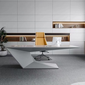 Bureau de travail contemporain de luxe pour projets commerciaux, mobilier de bureau administratif <span class=keywords><strong>universitaire</strong></span> au design d'angle - Product Image 4