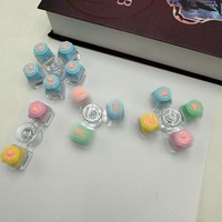 Cross-border Cat Claw Cat Paw Keycaps Mechanical Keyboard Soft Silicone Keychain Stress-Relief Fingertip Spinner Decompression