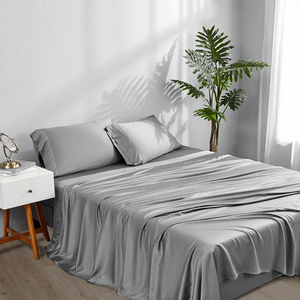 100% Cotton 200TC Sateen Weave Eco-Friendly Soft Luxury 5-Star Hotel Quality Breathable Queen Size King <strong>Duvet</strong> Cover <strong>Set</strong> <strong>Purple</strong> - Product Image 3