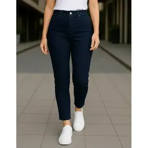 Pantaloni da Donna in Gabardine Elasticizzata Adrenaline, Vita Alta, Cinque Tasche, Traspiranti - Product Image 2