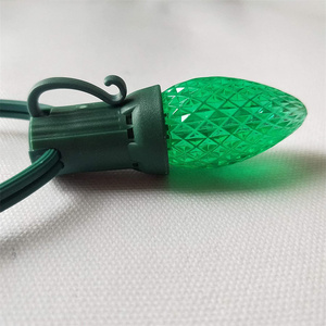 Thương mại ngoài trời E12 LED C7 Deluxe candelabra cơ sở mặt kết thúc giáng sinh ánh sáng bóng đèn - Product Image 2