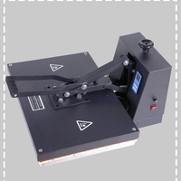 Presse à transfert thermique manuelle 38x38cm, presse à plat pour sublimation de t-shirts, impression de vêtements