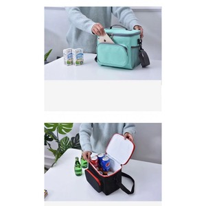 Sac isotherme pour déjeuner personnalisé avec logo, en tissu Oxford 600D, pour le bureau, les voyages, les pique-niques, sac isotherme souple, boîte isotherme - Product Image 6