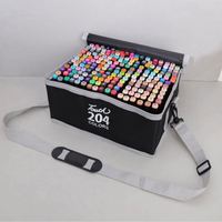 USA Mairun – Lot de 80 marqueurs à alcool écologiques double embout, séchage rapide, encre inaltérable, couleurs vives, pointe de 5 mm, pour l'art et le dessin