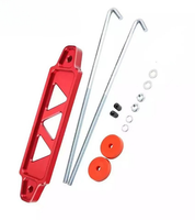Support de batterie en acier non inoxydable OEM personnalisé Crochet de batterie à cadre fixe Tampon en silicone Modification des services d'usinage de pièces de voiture