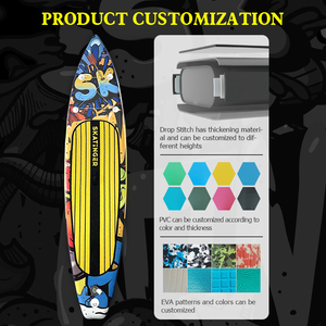 2026 Skatinger Großhandel aufblasbares <span class=keywords><strong>SUP</strong></span>-Paddleboard Stehpaddelbrett auf Lager mit Rabatt zum Verkauf - Product Image 6
