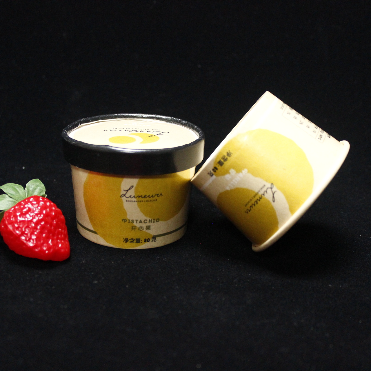 Wholesale Eco-Friendly Disposable Biodegradable Food Grade Kraft Modern 4oz Take-Away Bowls Embossed Lid Paper Cups Plates Salad