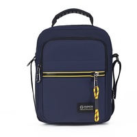 Bolso Bandolera de Nylon Ultraligero y Resistente al Desgaste para Hombre, Maletín de Negocios y Ocio, para Documentos, de un Solo Hombro