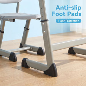 Ensemble de chaise et de bureau pour étudiants, ergonomique, respirant, réglable en hauteur, pour adolescents, pour la maison, la salle de classe, l'étude - Product Image 3