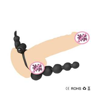 Vibration Lock Cock Ring Anale Kralen Voor Mannen En Vrouwen Met G-Spot Passie Volwassen Seksspeeltjes - Product Image 4