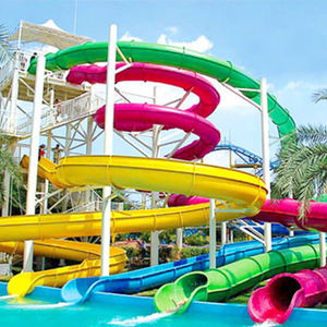 ราคาขายส่งจัดหาสไลด์หลอดขนาดใหญ่รวมกันสไลด์น้ําไฟเบอร์กลาส frp สําหรับเด็ก - Product Image 2