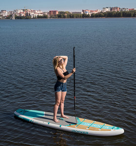 Tabla de Paddle Surf Doble Inflable TANDEM, Tabla SUP Reforzada y Acolchada - Product Image 6