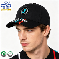 Gorras de Béisbol Personalizadas de Fábrica BSCI de 6 Paneles con Parche Privado Laurel J y Visera a Rayas para Fiestas Urbanas