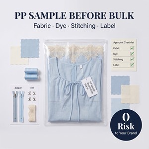 Robe longue sur mesure bleu clair à ourlet en dentelle, élégante pour femme, idéale pour l'été, la plage, les fêtes, les vacances et les tenues <span class=keywords><strong>de</strong></span> villégiature. - Product Image 4