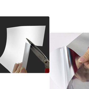 I168 gương Sticker DIY mềm gương tường Pet phản chiếu mềm tự dính tấm gương - Product Image 3