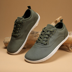 Nouvelles chaussures en toile minimalistes à mailles respirantes pour hommes et femmes, semelle extérieure en caoutchouc confortable, pour la vie quotidienne, l'entraînement, la marche croisée - Product Image 4