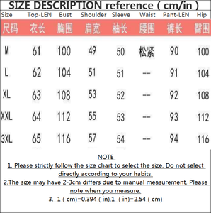 <span class=keywords><strong>M</strong></span>-5XL大号女式运动套装两件套休闲运动服长袖套衫，带松紧腰带和长裤 - Product Image 2